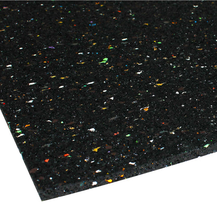 SCANPART - Anti-Vibration Mat - 60x60 cm - Black - Rubber image