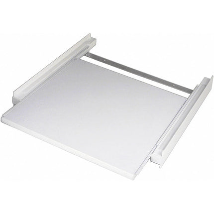 SCANPART - Stacking kit for washing machine and tumble dryer - With worktop - White - Tension strap not included image