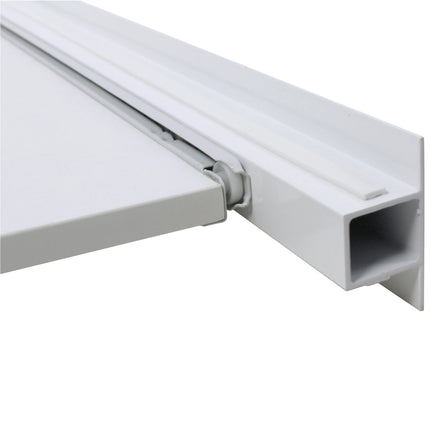 SCANPART - Stacking kit for washing machine and tumble dryer - With worktop - White - Tension strap not included image