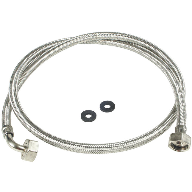 HOUSEBRAND - Supply hose - 3/4" angled - 3/4" straight - 60 bar - 2.0 m image