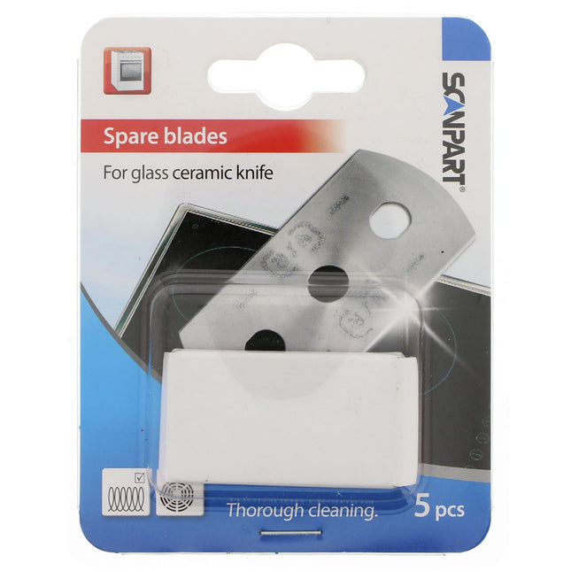 SCANPART - spare blades ceramic scraper 5 pieces - R016 image