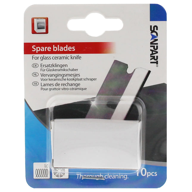 SCANPART - spare blades ceramic scraper 10 pieces image
