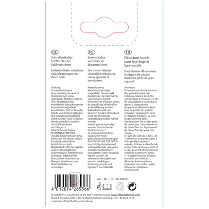 SCANPART Washing Machine Cleaner R020 - Powder image