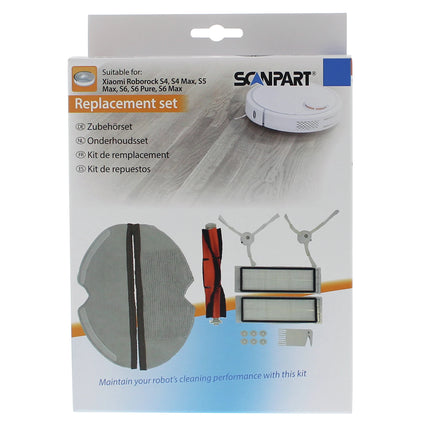 SCANPART - Xiaomi Roborock S4, S5, S6 Max maintenance kit image
