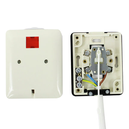 SCANPART - Pull switch connection cord - Female socket 230 V (female) - Cable 2.0 m 3 x 1.5 mm Grounded|Soft PVC|Angled plug image