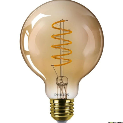 PHILIPS - Lamp - E27 - 25 W - 250 Lumen - 1800 K - Flame - Pear - Dimmable image