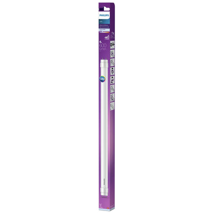 PHILIPS - Tube Light - G13 - 6 W - 600 Lumen - 4000 K - Frosted - TL - T8 - Dimmable image