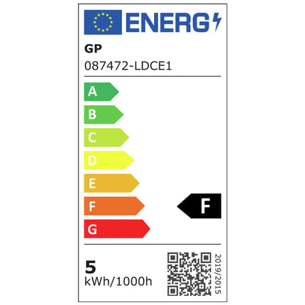 GP - Light Bulb - E14 - 40 W - 470 Lumen - 1800 K - 2700 K - Bright - Candle - Dimmable  - Flame Dim image
