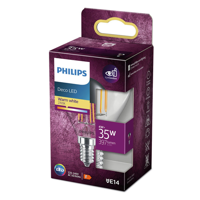 PHILIPS - Deco Led - E14 - 35 W - 397 Lumen - 2700 K - Bright - Bulb image