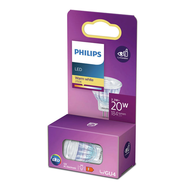 PHILIPS - Reflector Spot - GU4 - 20 W - 184 Lumen - 2700 K - Bright - Reflector Spot image