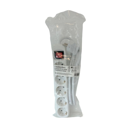 SCANPART - Table Socket - 5 x EU socket to EU plug image