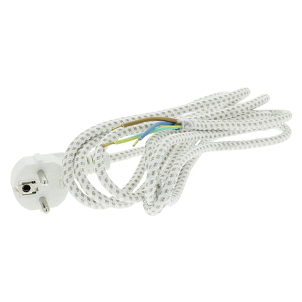 SCANPART - Ironing Cord - Covered - White - 3 m image