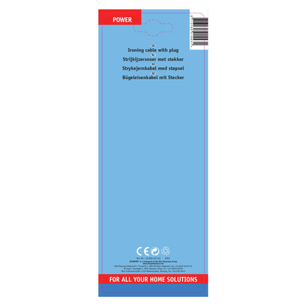SCANPART - Ironing Cord - Covered - White - 3 m image