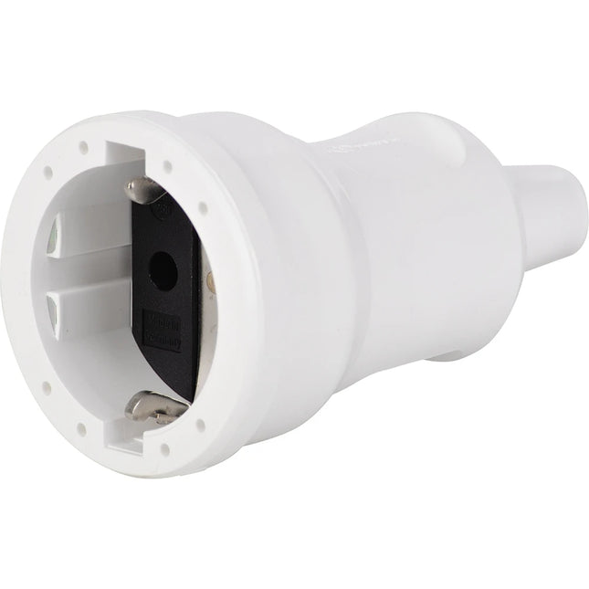 HOUSEBRAND - Contrast plug - Socket 220 V (Female) - 3-pole   Grounded image