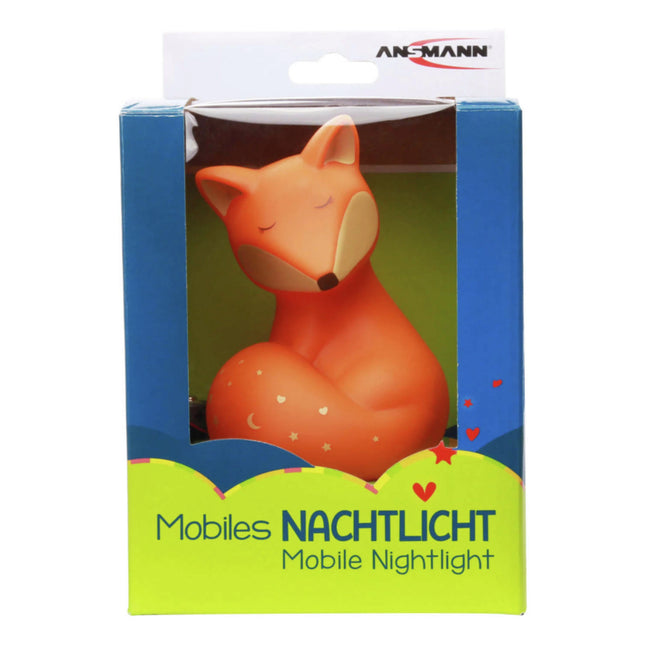 ANSMANN - mobile LED night light fox image