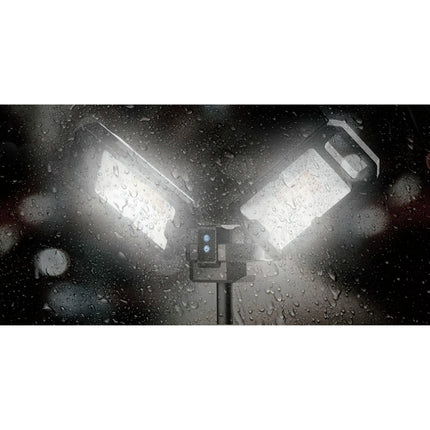 ANSMANN WL5000R - Led Work Light - IPX4 - Orientable - Tripod - Dimmable - Rechargeable - 2 x 30 W - 5000 Lumen - 5000 K - Bright - Spotlight image