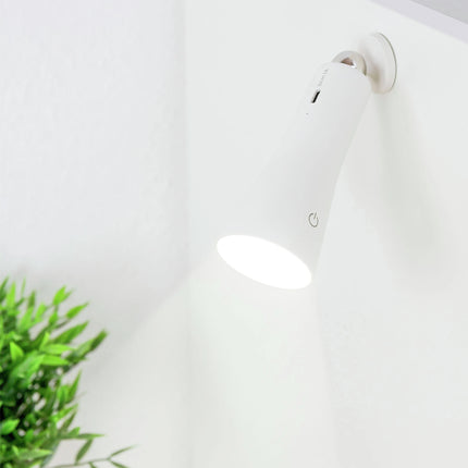 ANSMANN 1600 - 0526 - LED Spot - Upright - Clampable - Rotatable - Rechargeable - 2 W - 150 Lumen - 5000 K - Bright - Spotlight - Dimmable image