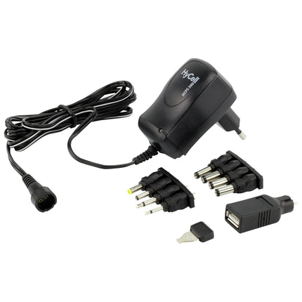 HYCELL - universal power supply 7.2W + 8 tips and USB-A(F) - HCPS600 image