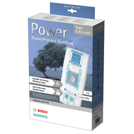 BOSCH SIEMENS G All plus 5 Dustbags 1 Microfilter image