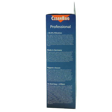 CLEANBAG M157MIE-PRO 5 Dustbags  2 Motorfilters- Suitable for Miele F / J /M image