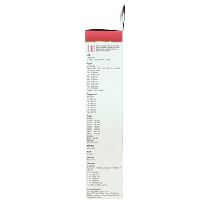 Scanpart Srew-in water filter compatible with Jura White applicable in coffee machines from AEG|Bosch|Gaggenau|Krups|Melitta|Neff|Nivona|Rowenta|Siemens image