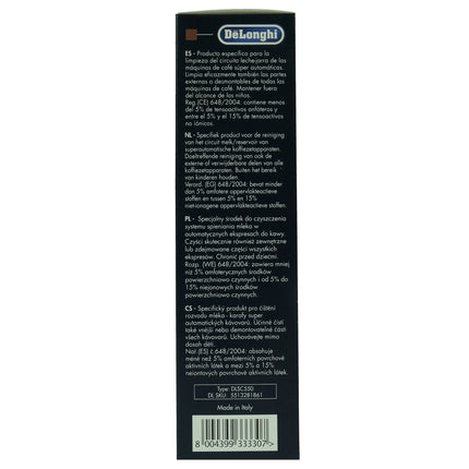 DELONGHI - Coffee Cleaner DLSC550 - Liquid 250 ml image