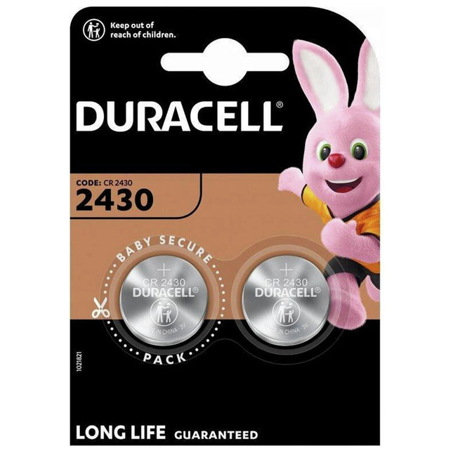 DURACELL - Button Cell - CR2430 - Lithium - 2 Pieces image