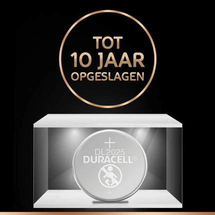 DURACELL Lithium CR2025 - Duo Pack - Button cell image