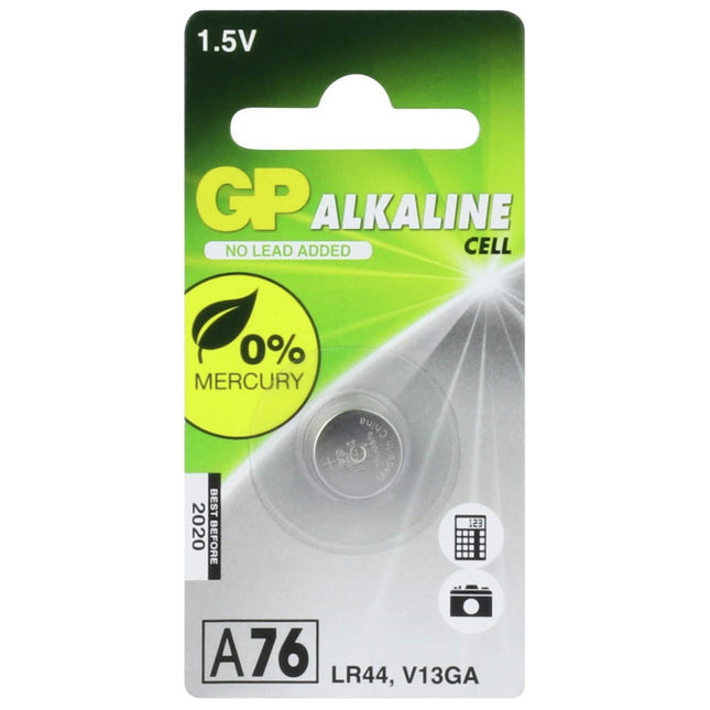GP Alkaline LR44 | A76 - Button cell image