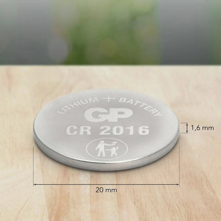 GP Lithium CR2016 - Duo Pack - Button cell image