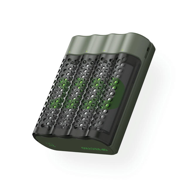 GP NiMH - Recyko - Fast Charger USB AA | HR6 - Multipack - 4 Pieces + Charger + USB Cable - Rechargeable image