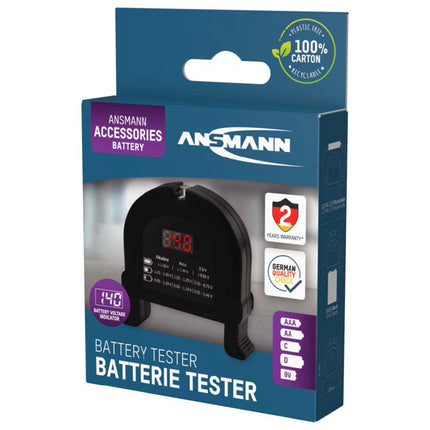 ANSMANN - universal digital battery tester - AN20602 image