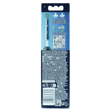 ORAL-B - Attachment brushes - Cross Action - 4 Pieces - Black - EB50BRX-4 image