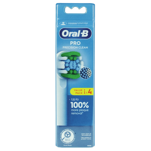 ORAL-B - Attachment brushes - Precision Clean - 4 Pieces - White - EB20RX-4 image