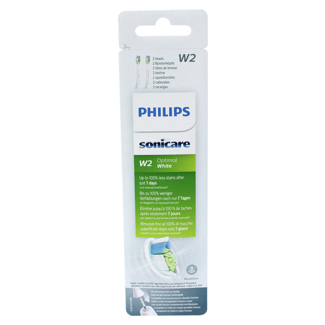 PHILIPS - toothbrushes Sonicare W2 Optimal white 2pcs - HX6062 image