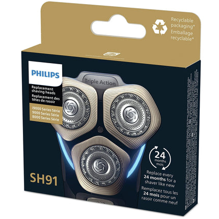 PHILIPS - SH91 - Shaver attachment - 8000 Series - 9000 Series - i9000 Series - 3 Pieces image