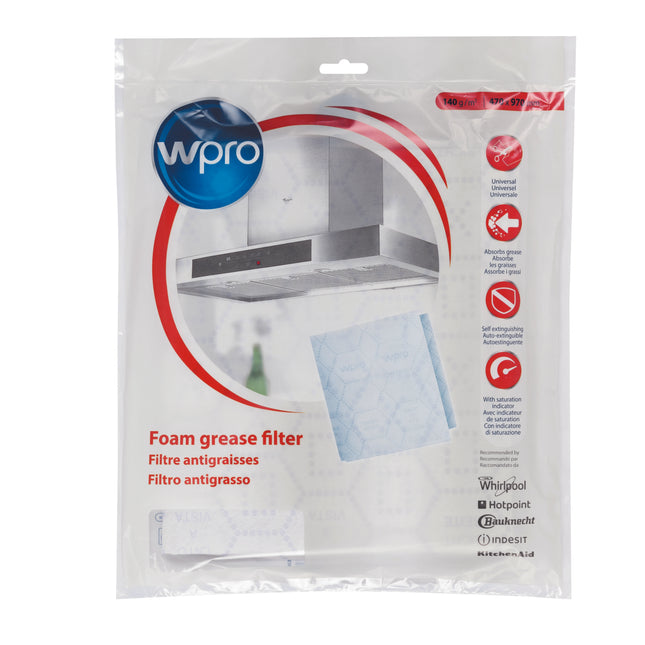 WPRO - extractor hood filter 47x97cm (140 g/m²) 1pc. - UGF015 image