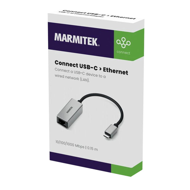 MARMITEK - adapter cable USB-C (M) - UTP (F) RJ-45 image