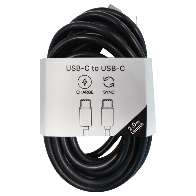 MUSTHAVZ - Charging- and Data cable - USB-C (Male) - USB-C (Male) - 2.0 m image