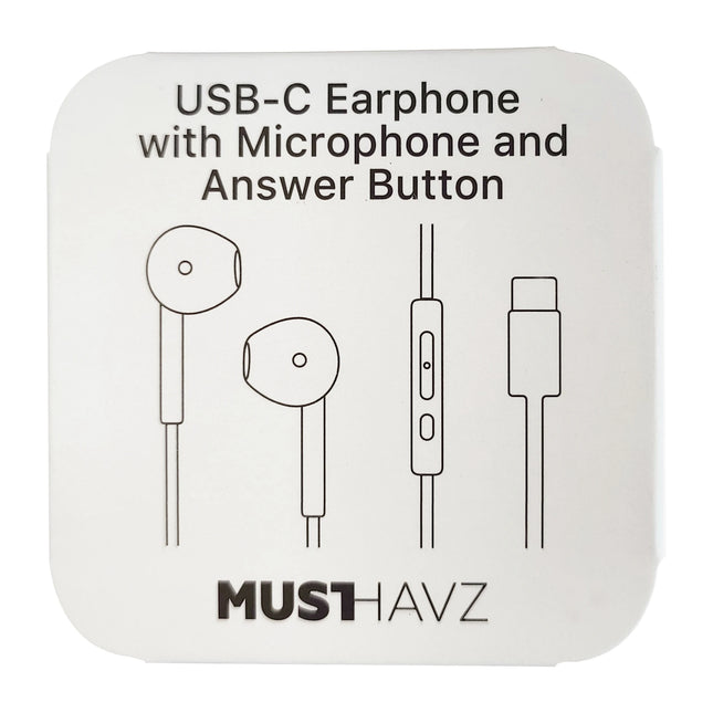 MUSTHAVZ - Earphone - White - In-ear - USB-C (M) image