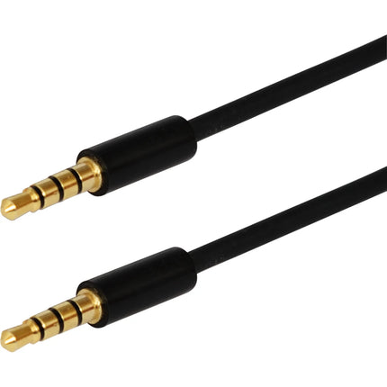 SCANPART - Audiocable - 3.5 mm Jack (Male) - 3.5 mm Jack (Male) - 0.5 m image