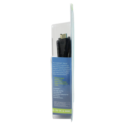 SCANPART - HDMI cable - HDMI (Male) - HDMI (Male) - 2.0 m image