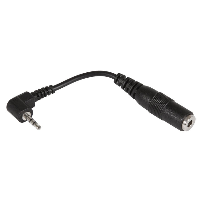 HOUSEBRAND - adapter cable 2.5(M) angled - 3.5(F) straight image