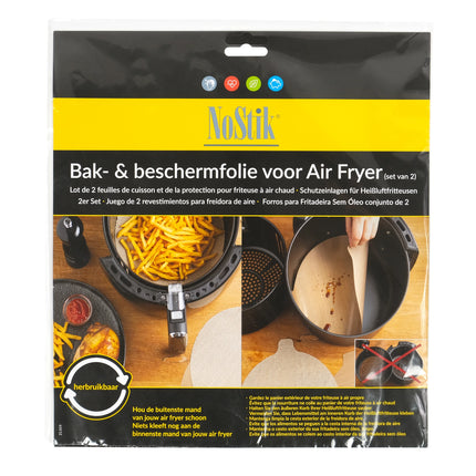 NOSTIK - baking & protective film Airfryer 2pcs. image