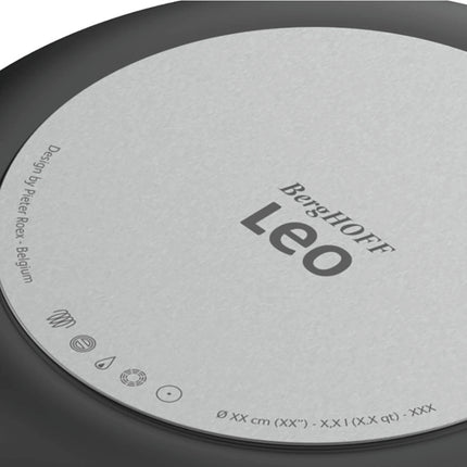 BERGHOFF - Frying Pan/Roasting Pan - Leo - Ø24 cm - Stainless Steel image