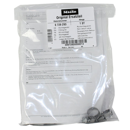 MIELE - non-return valve mounting kit image