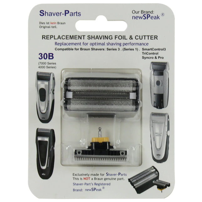 SHAVER-PARTS - combipack black 4000/7000 series - 30B image