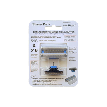 SHAVER-PARTS - combipack silver 8000 series - 51S image