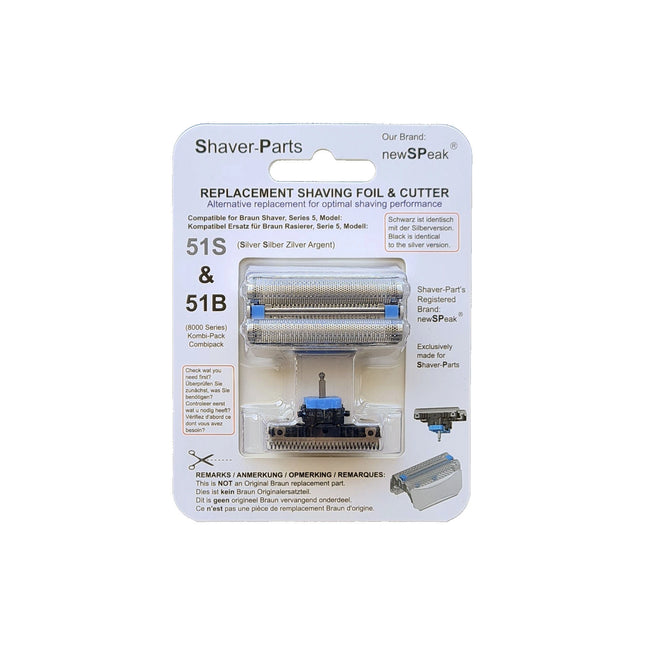 SHAVER-PARTS - combipack silver 8000 series - 51S image