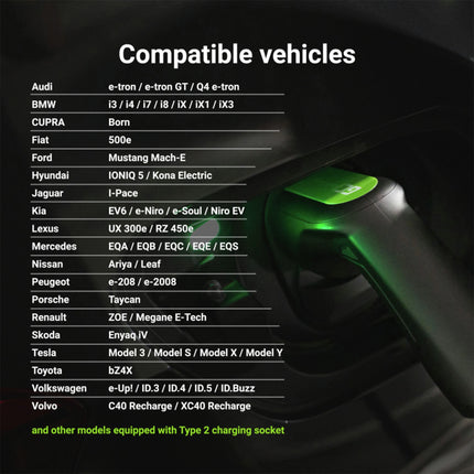 GREEN CELL - Car charging cable - Type 2 - 11Kw - 7m - 3Phase image